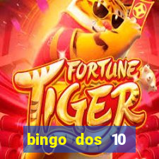 bingo dos 10 mandamentos da lei de deus